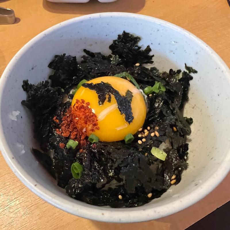 焼肉専用　韓国のり玉ごはん(焼肉きんぐ 長岡店)