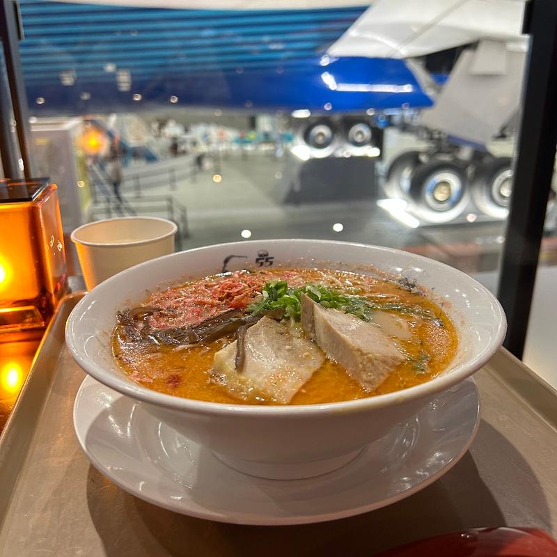 海老豚骨ラーメン(FUJIYAMA GO GO SEATTLE RAMEN STAND)