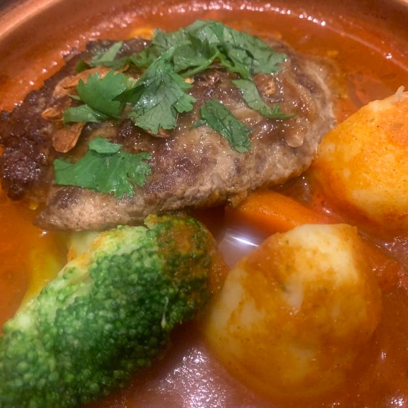 ラム肉のハンバーグ(タムタム （tam tamu）)