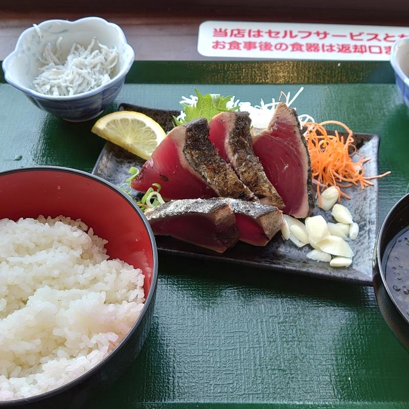 たたき御膳(土佐黒潮水産　黒潮ひろば)
