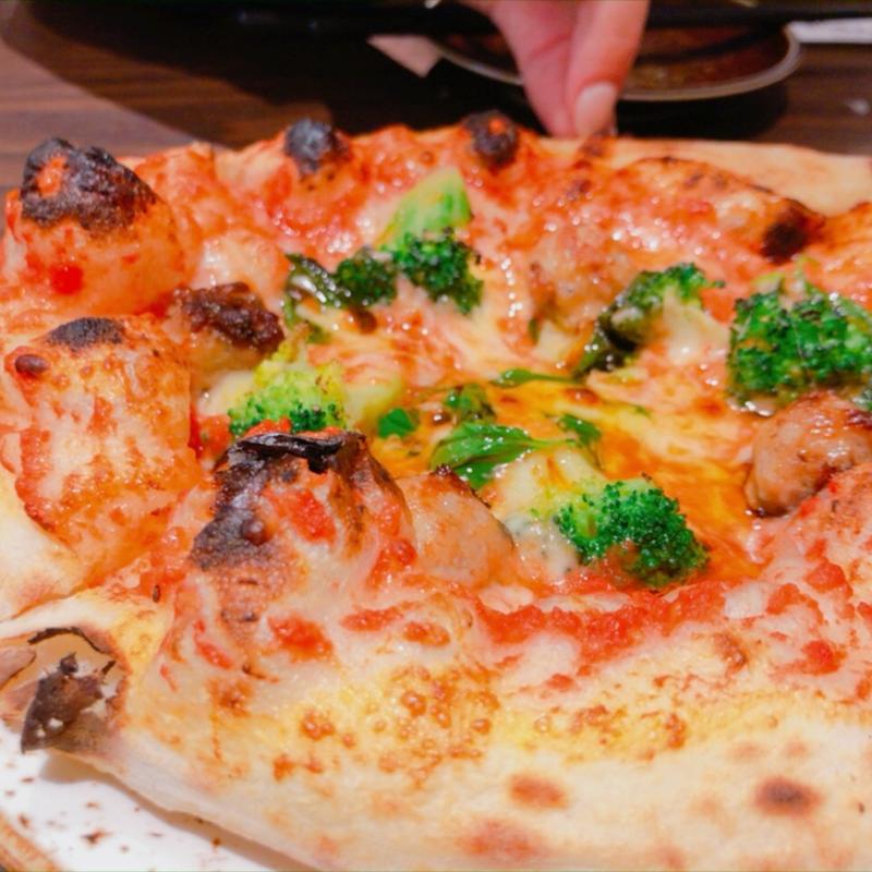 (串とピッツァミアスタンド)