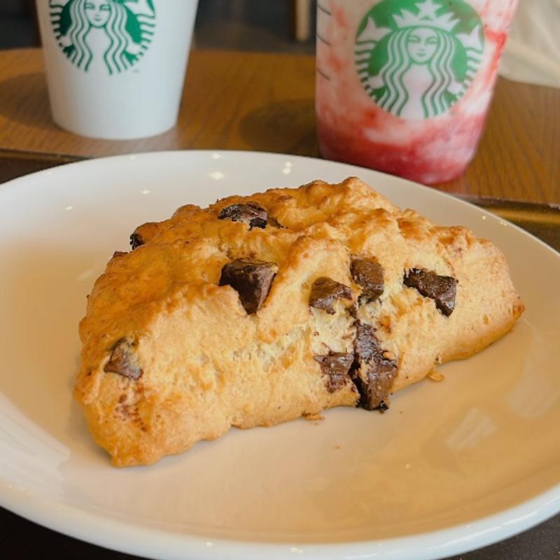 チョコレートチャンクスコーン(スターバックスコーヒー 京都亀岡店)