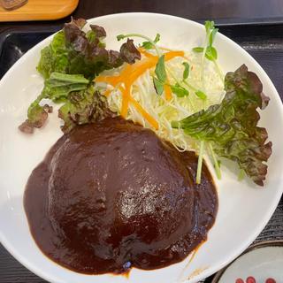 ハンバーグ定食(レストハウス磯舟)