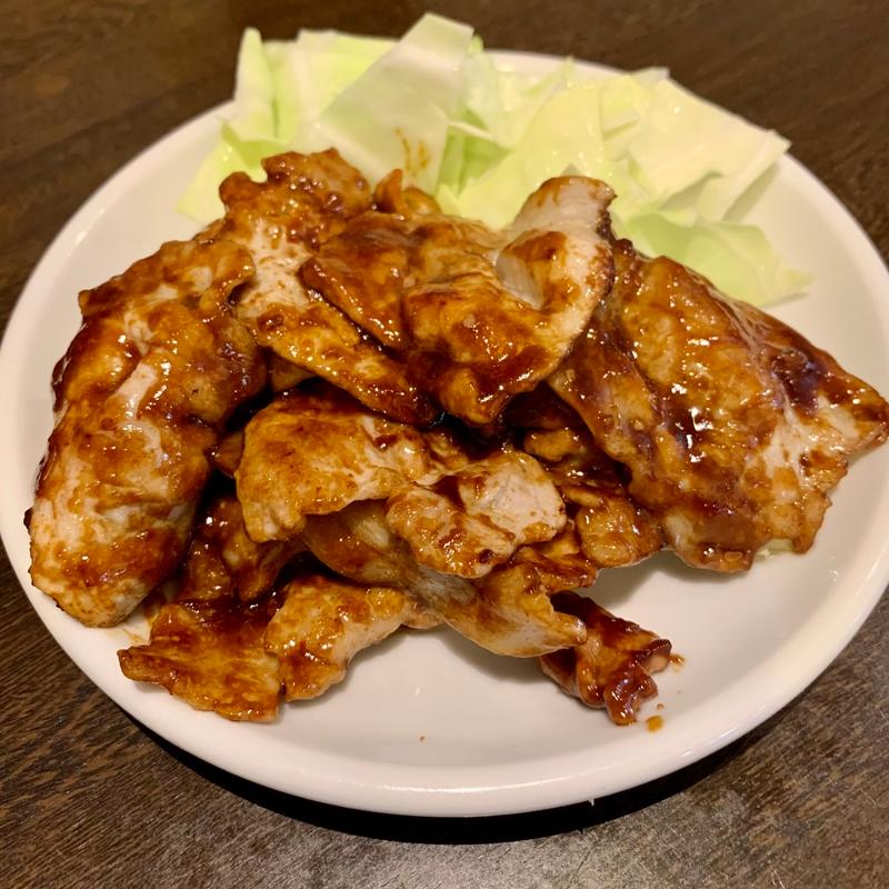 焼肉(豚みそ焼き)(浜松餃子　むつぎく)