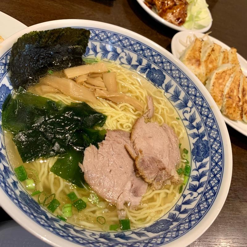 塩ラーメン(浜松餃子　むつぎく)