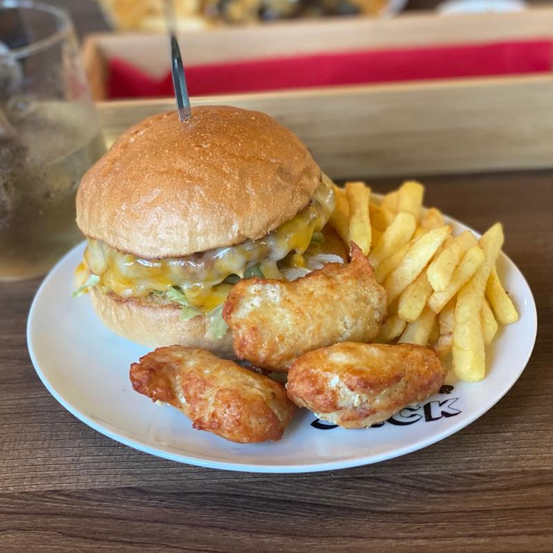 ジャックチーズバーガージャックコンボセット(【 LITTLE DINER JACK 】 リトルダイナー ジャック)