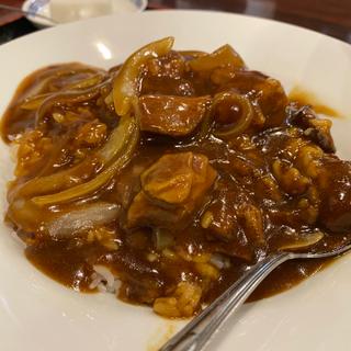 牛バラ肉カレーご飯セット(中国料理　保昌本館)