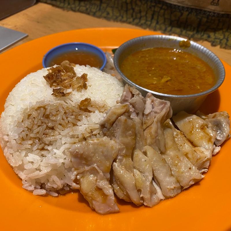 チキンカリー&海南チキンライスコンビ(ちりばり )