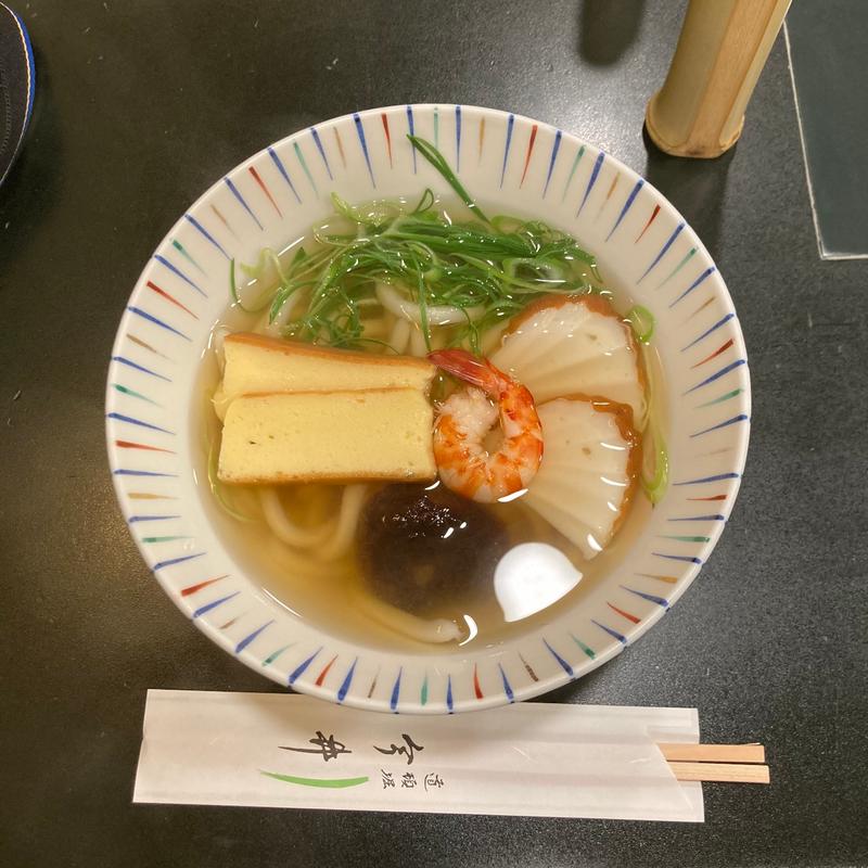 しっぽくうどん(道頓堀今井 本店)