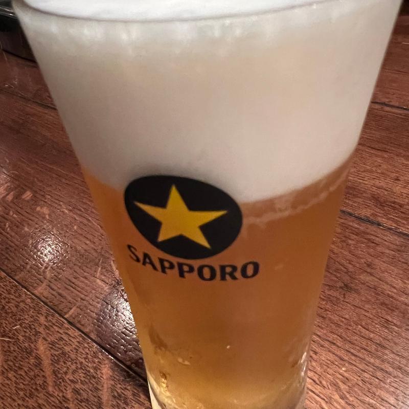 生ビール(新潟三宝亭 東京ラボ中目黒店)