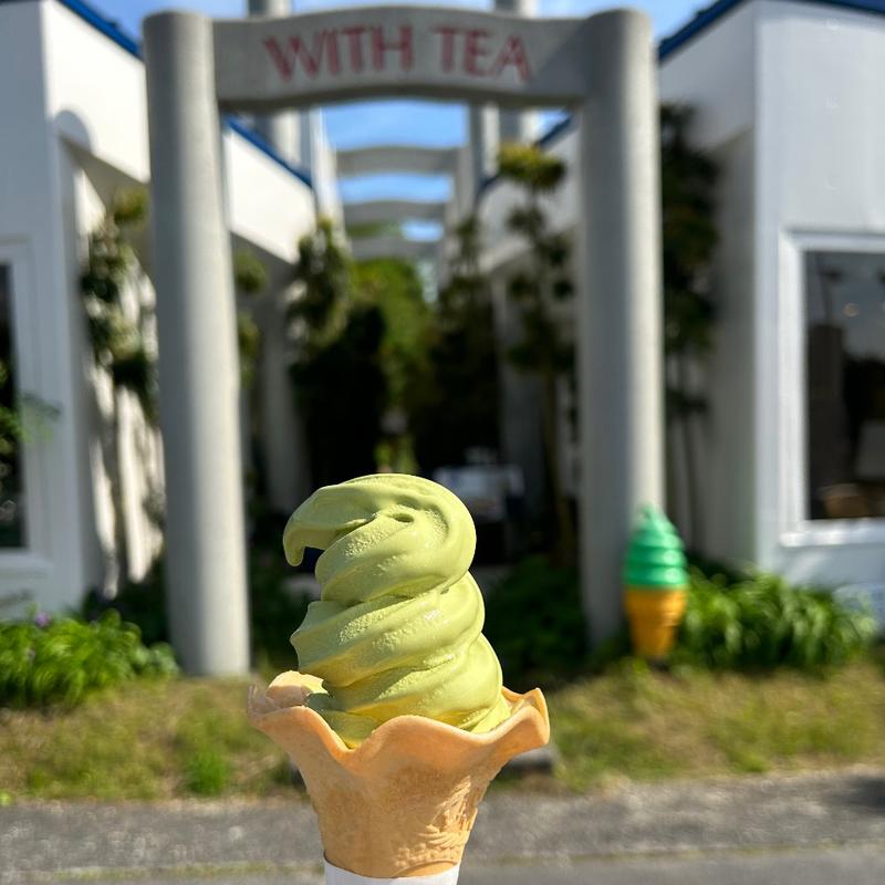 抹茶ソフト(山本園　ＷＩＴＨ ＴＥＡ （ウィズティー）)