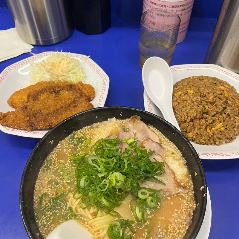 味噌ワンタンラーメン(来来亭 土与丸店)