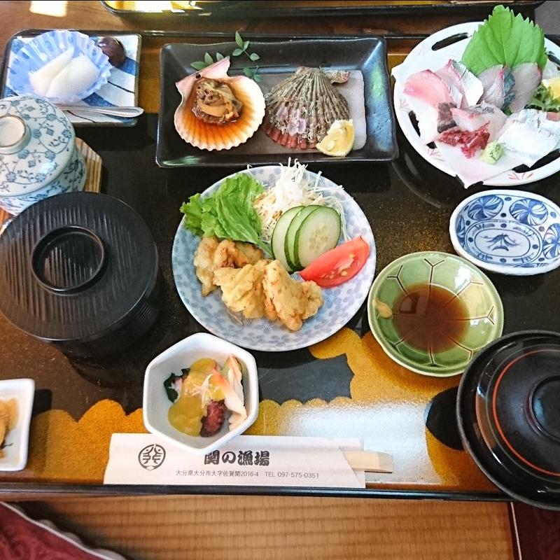 関あじ関さば定食(関の漁場 （せきのりょうば）)