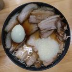 チャーシュー麺(並)＆ゆで玉子・ニンニク