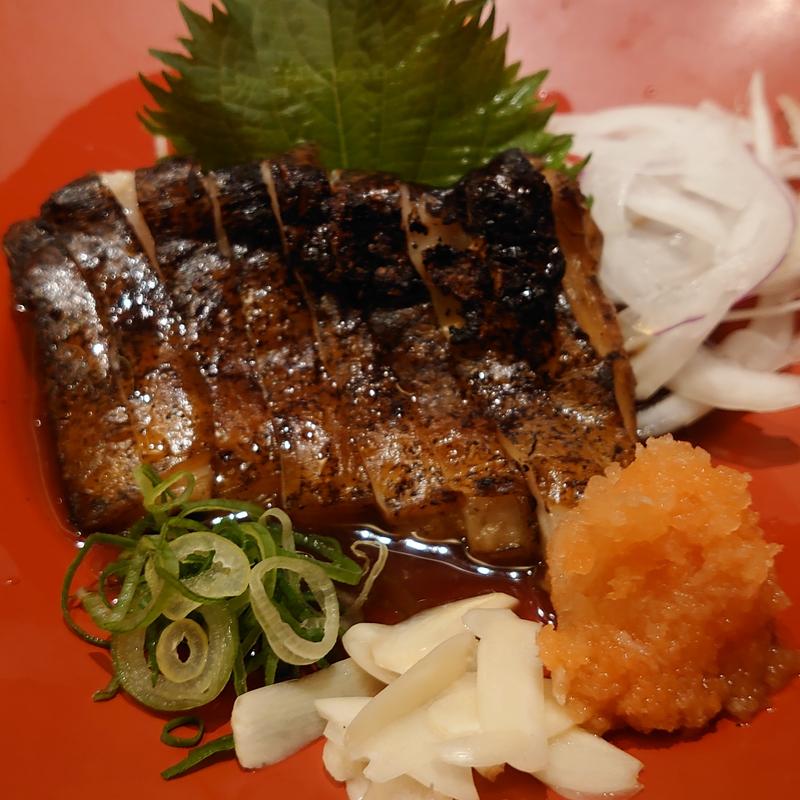 ウツボわら焼きタタキ(酒國 長宗我部 （ちょうそかべ）)