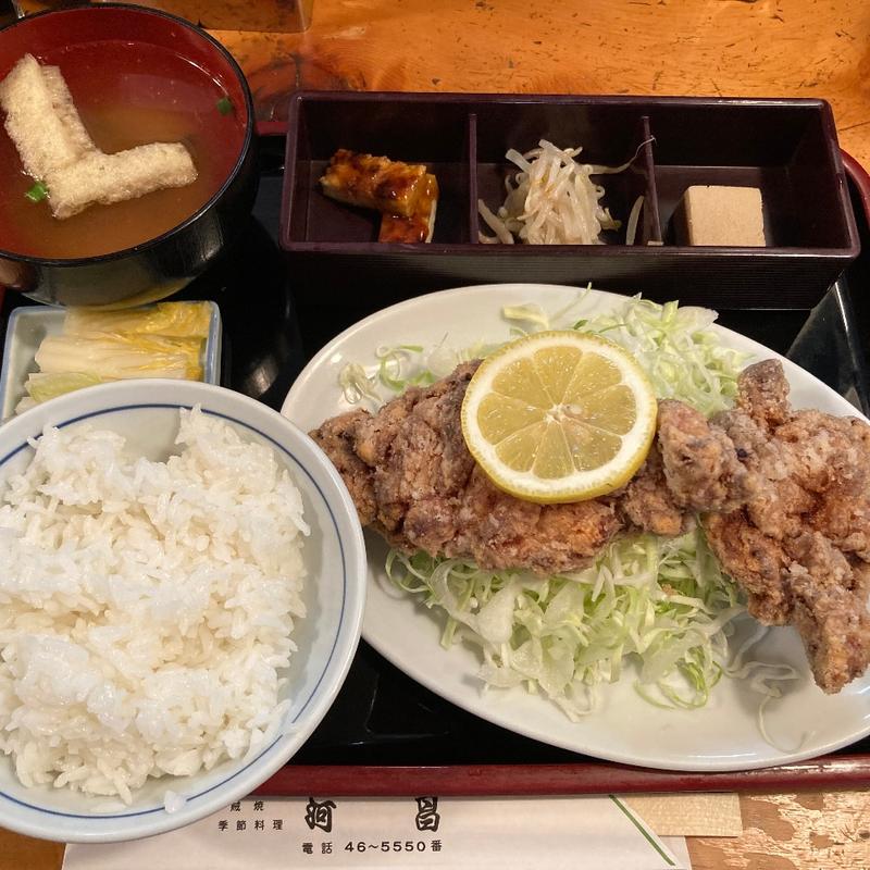 山賊焼き定食もも肉(河昌 )