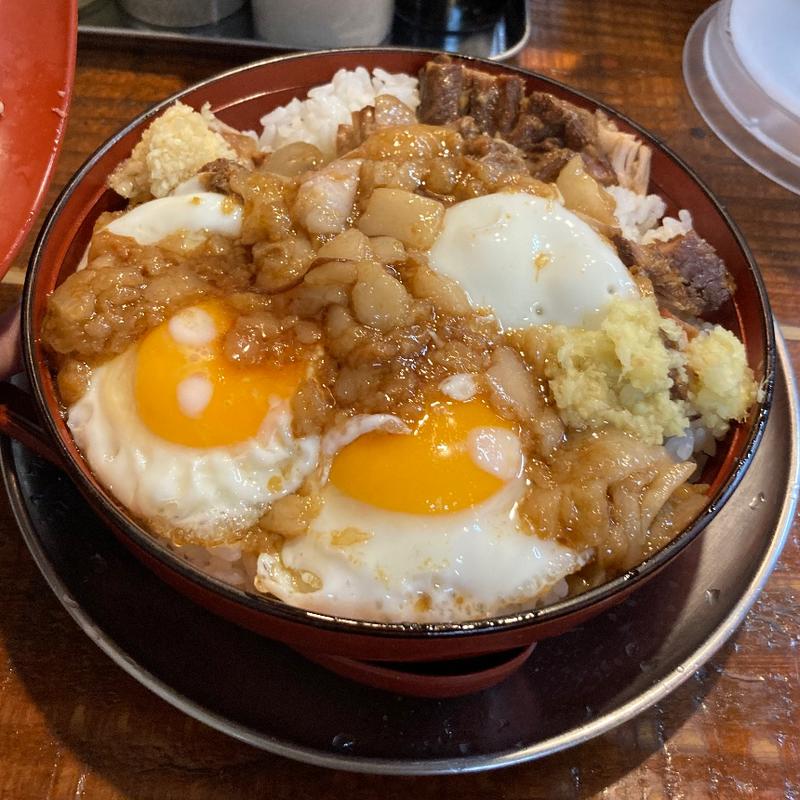 カシ丼(秘境タンメン かし山 立川本店)