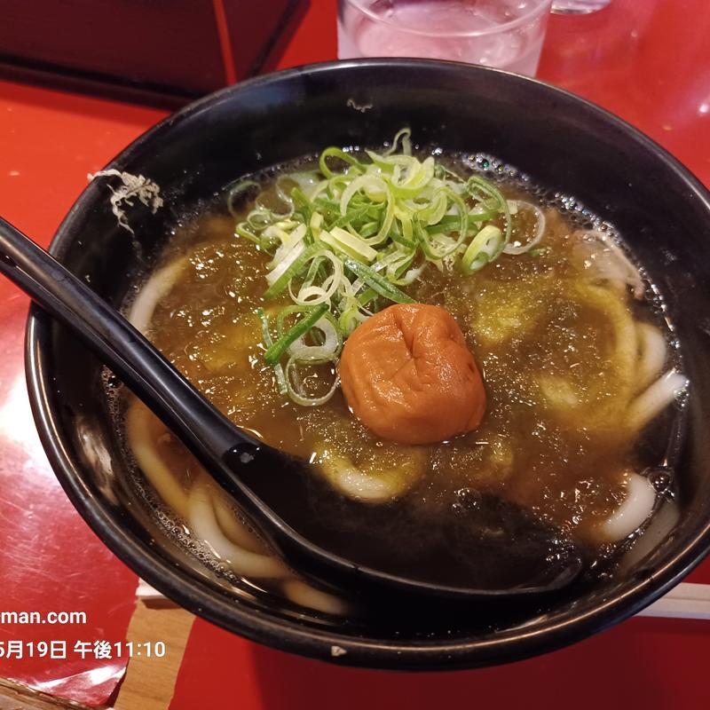 梅昆布かすうどん(かすうどん うのたけ )