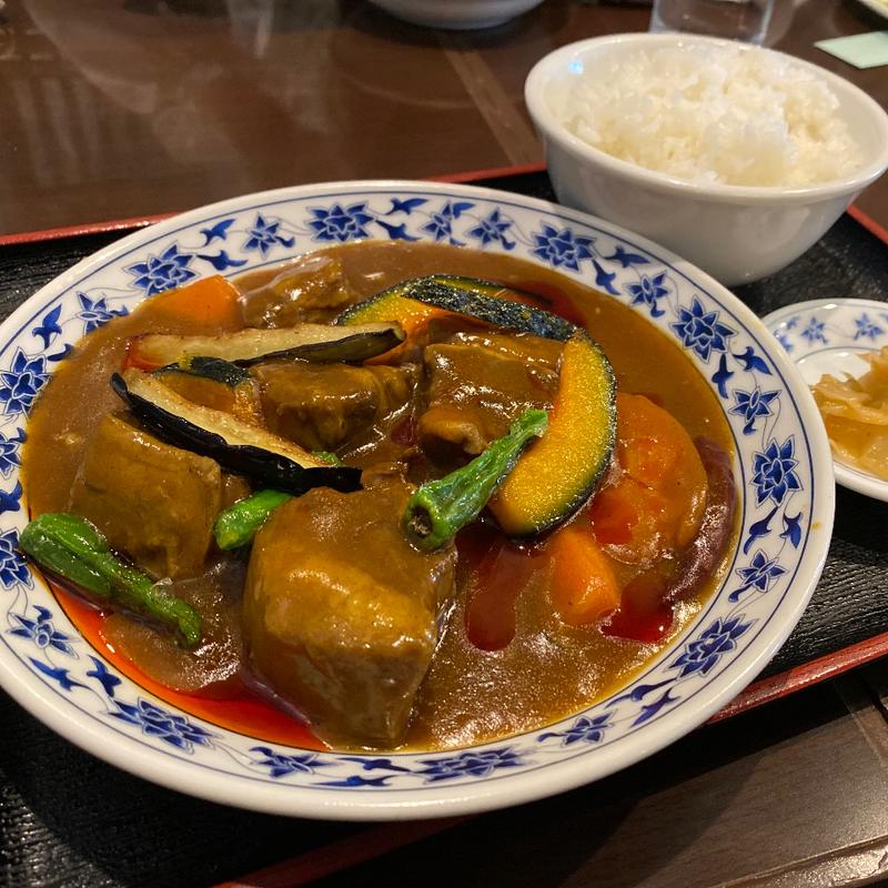 牛バラ肉のカレーNo.142(重慶茶樓)