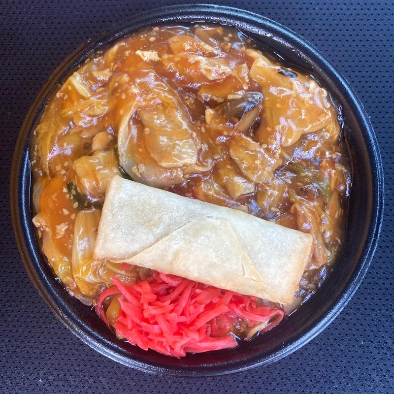 中華風豚あんかけ丼(お弁当屋さん)