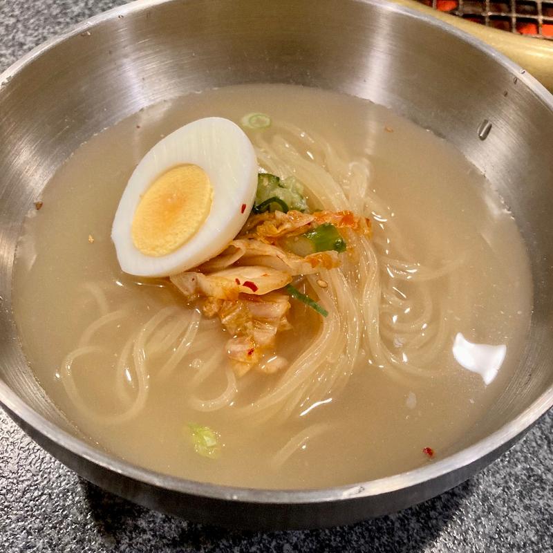 冷麺ハーフ(焼肉 松蘭 本店)