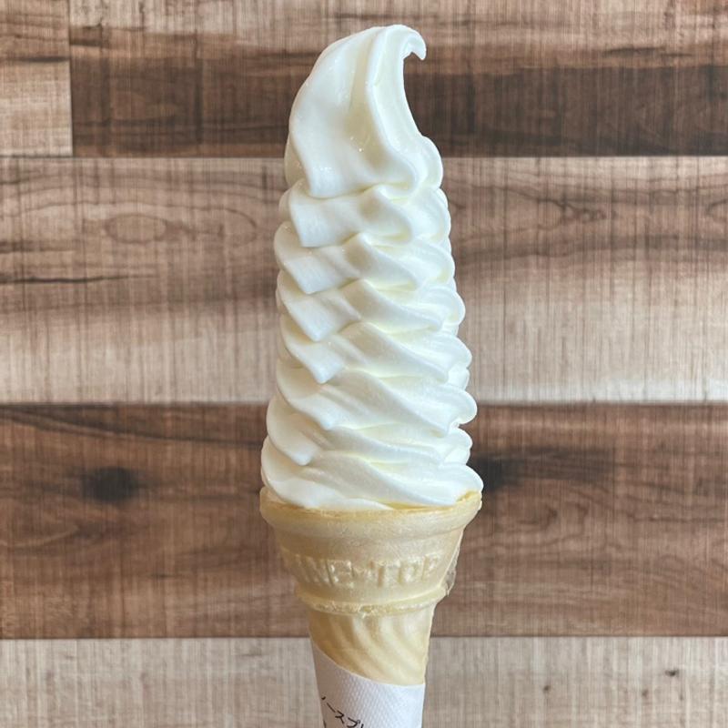 牛乳ソフトクリーム(鎌倉ぎゅう舎カフェ)