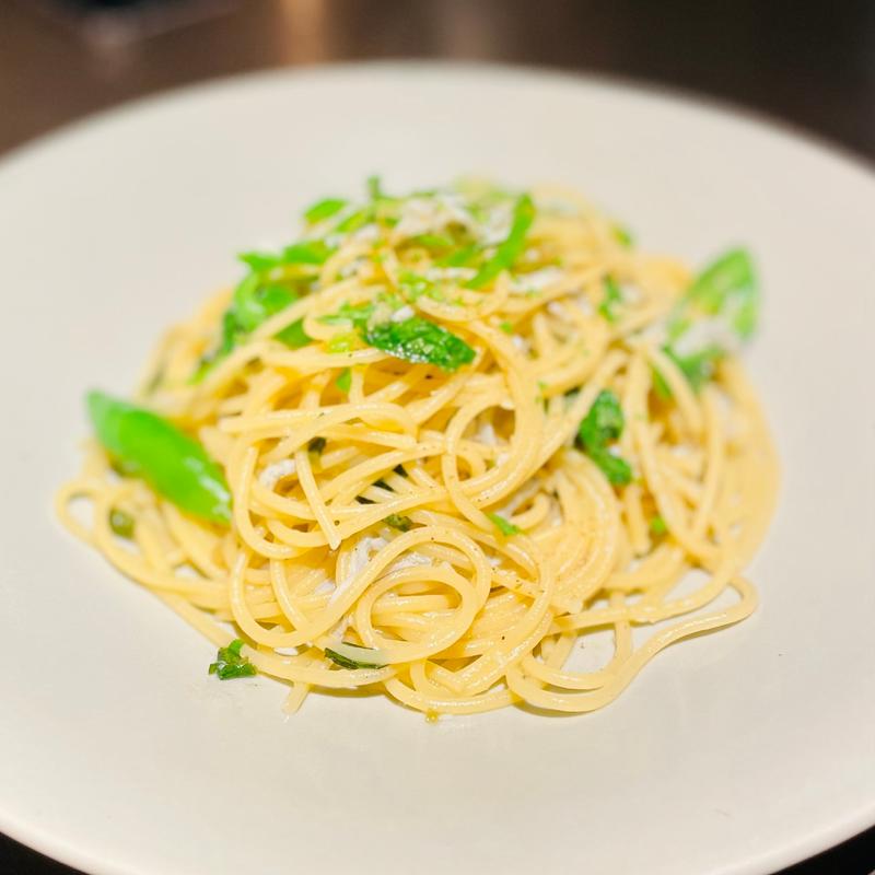 しらすとフレッシュパラペーニョのペペロンチーノ(tavern on S)