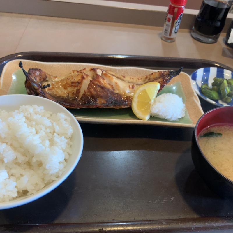 さば焼き定食(たぬき )
