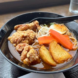 唐揚げカレー麺（ラーメン）(こうき屋)