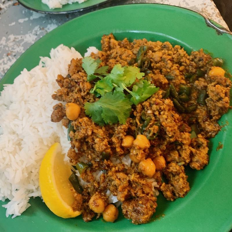 本日のカレー（鶏とヒヨコ豆のキーマカレー）(Tiki （ティキ）)