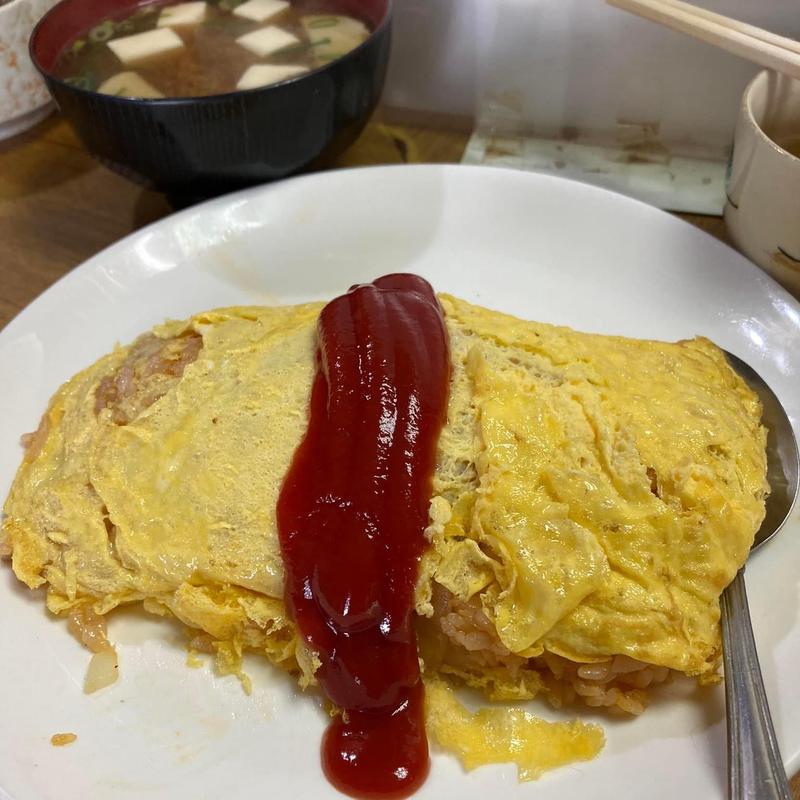 オムライス(出雲食堂)