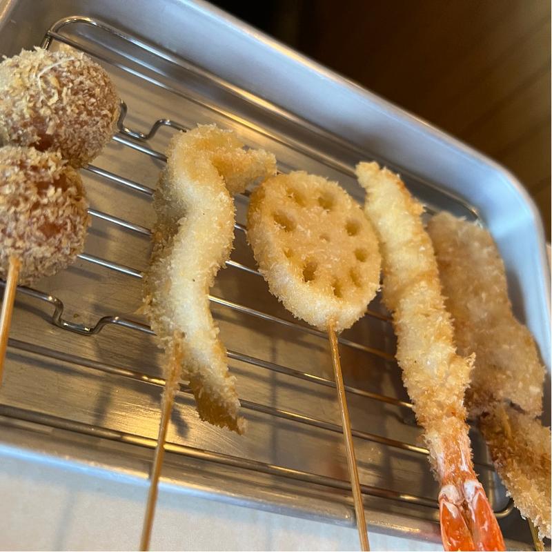 串揚げ5本(三茶 喜楽堂)