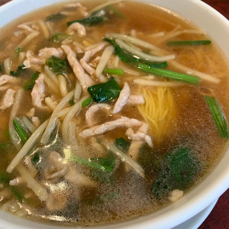 肉糸切りそば(華吉)