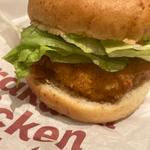 辛口チキンフィレバーガー