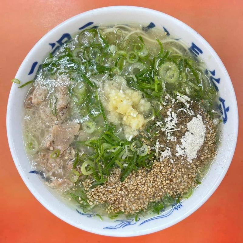 ラーメン(ベタ)(元祖ラーメン長浜家)