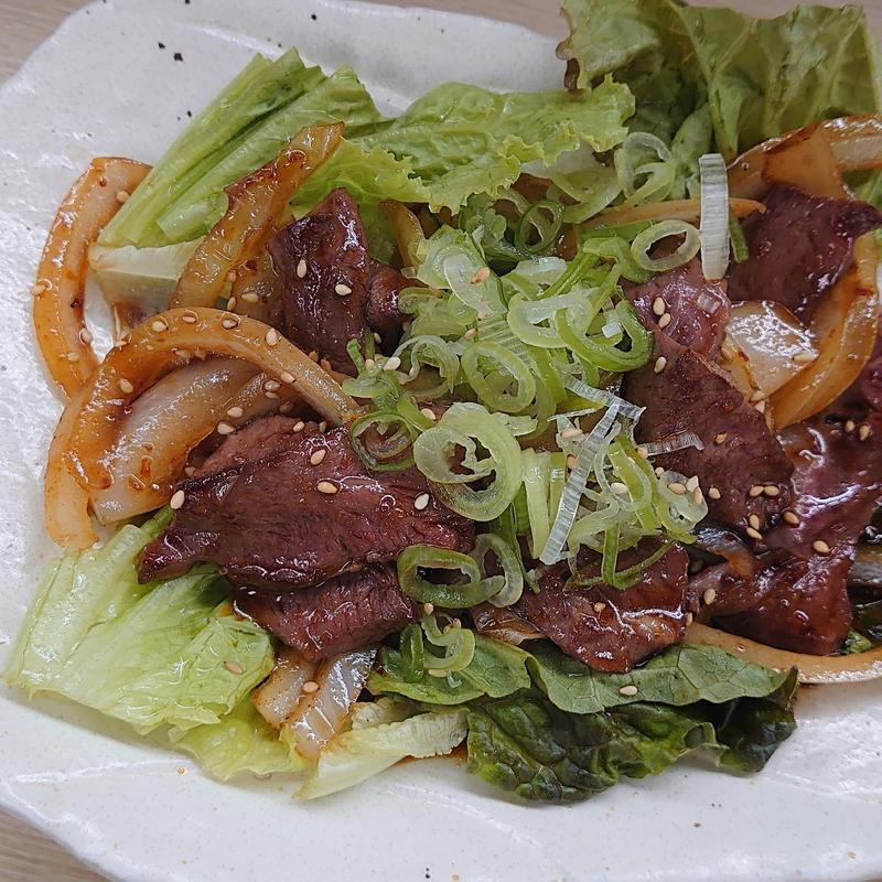 和牛ホルモン炒め(つぶしたてやきとり おみっちゃん 大井町店)