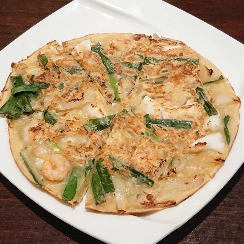 海鮮チヂミ(チェゴヤ 東急百貨店たまプラーザ店)