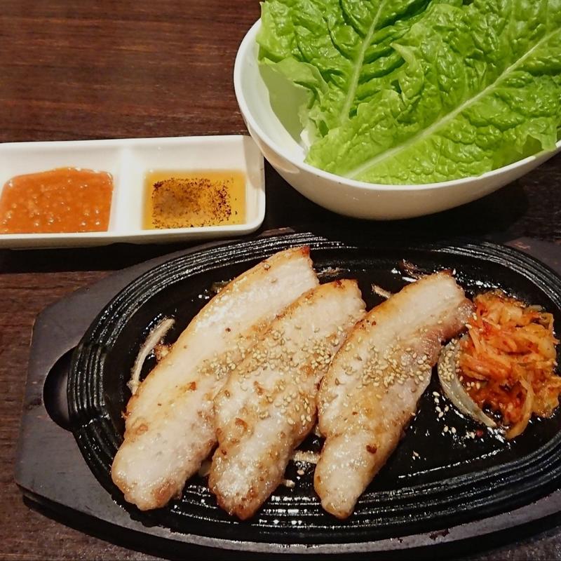 サムギョプサル(チェゴヤ 東急百貨店たまプラーザ店)