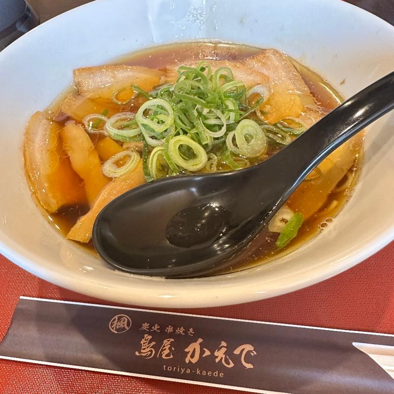 肉増し中華そば(鳥屋楓 里庄店)