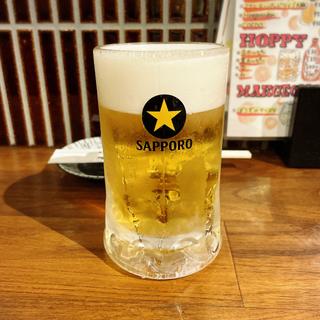 黒ラベル（生ビール）(鉄板焼 ぼうず)