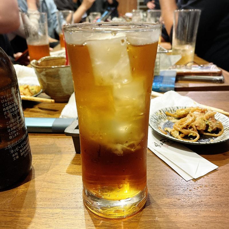 ウーロンハイ(鉄板焼 ぼうず)