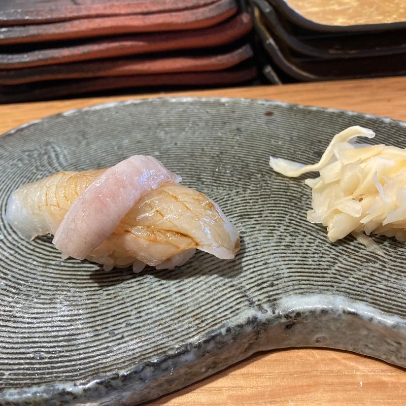 ひらめ(天神寿司)