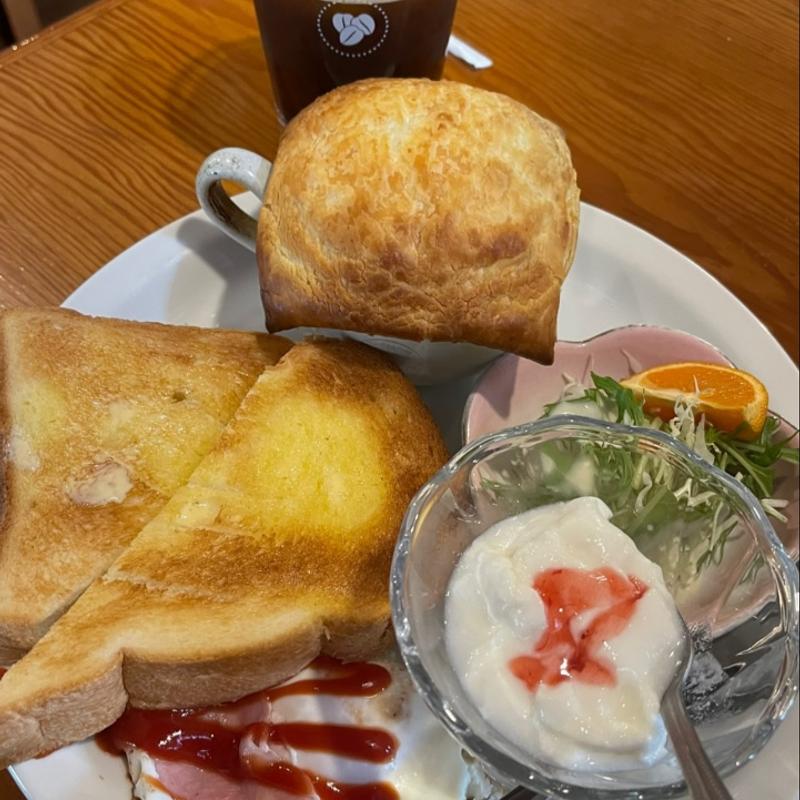 スペシャルモーニングセット(小さな森の喫茶店ワイルドダック)