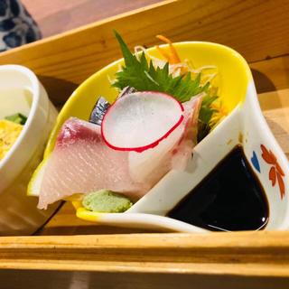 鹿児島季節の鮮魚3種盛り_ヘルシー味覚膳 (43 Kitchen ohju)