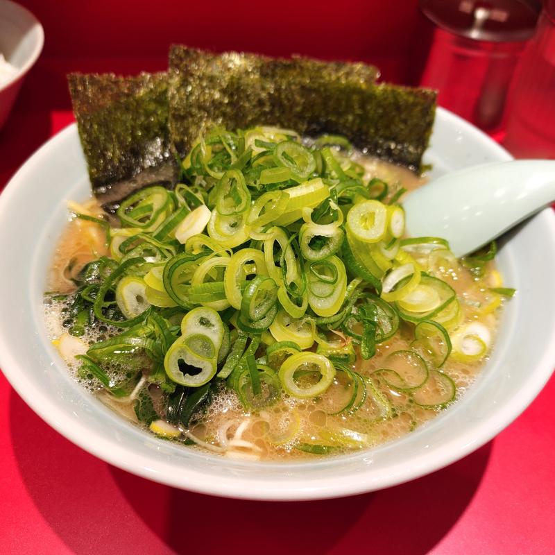 九条ねぎラーメン　並(横浜家系らーめん武蔵家 本八幡店)