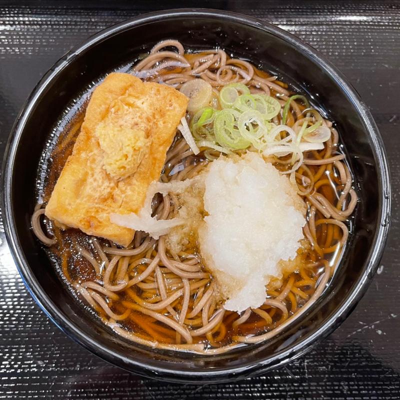 煮込み厚揚げおろしそば(よもだそば 名古屋うまいもん通り広小路口店)