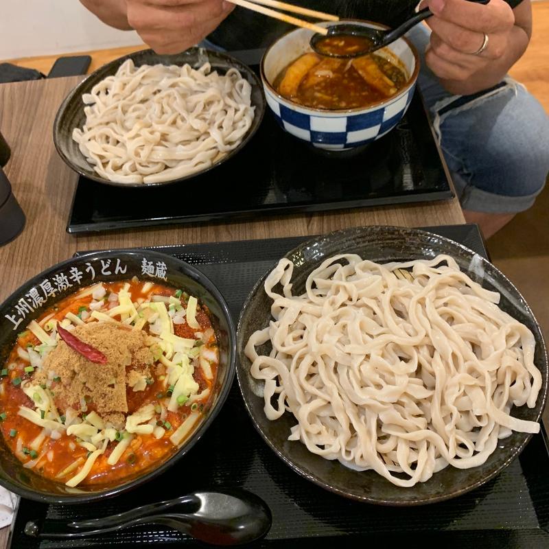 濃厚無頼漢チーズうどん(上州濃厚激辛うどん 麺蔵 高崎店)