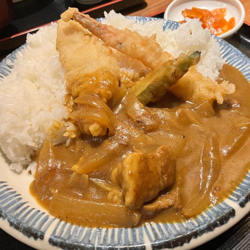 天ぷら天元豚カレー(浅草割烹天とよ神保町店)