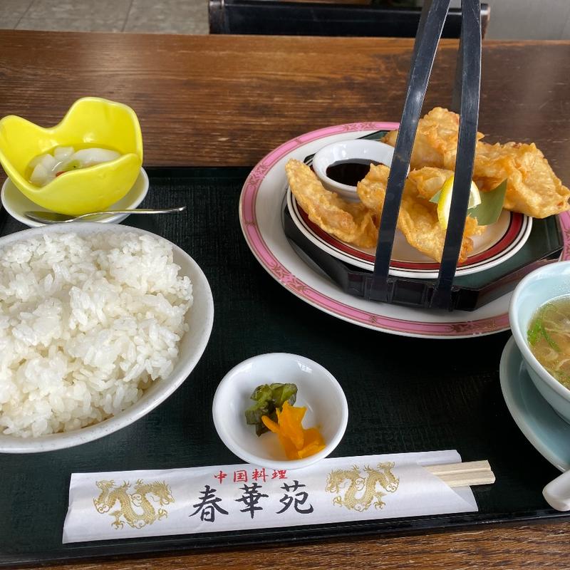 豚天ランチ(春華苑(しゅんかえん))