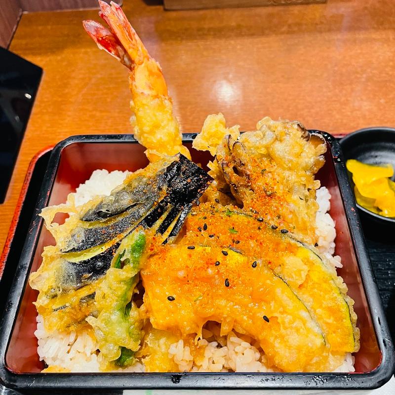 野菜天丼(鬼平江戸処)